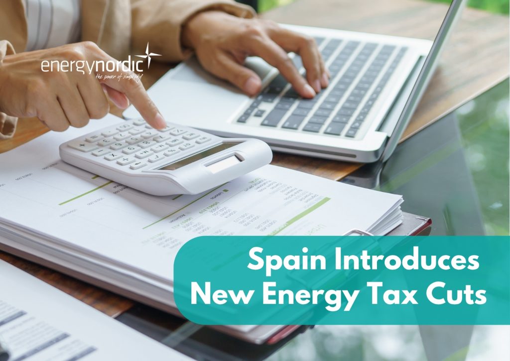 Special Electricity Tax in Spain 2026. New Energy Tax Cuts.