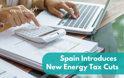 Special Electricity Tax in Spain 2026. New Energy Tax Cuts.